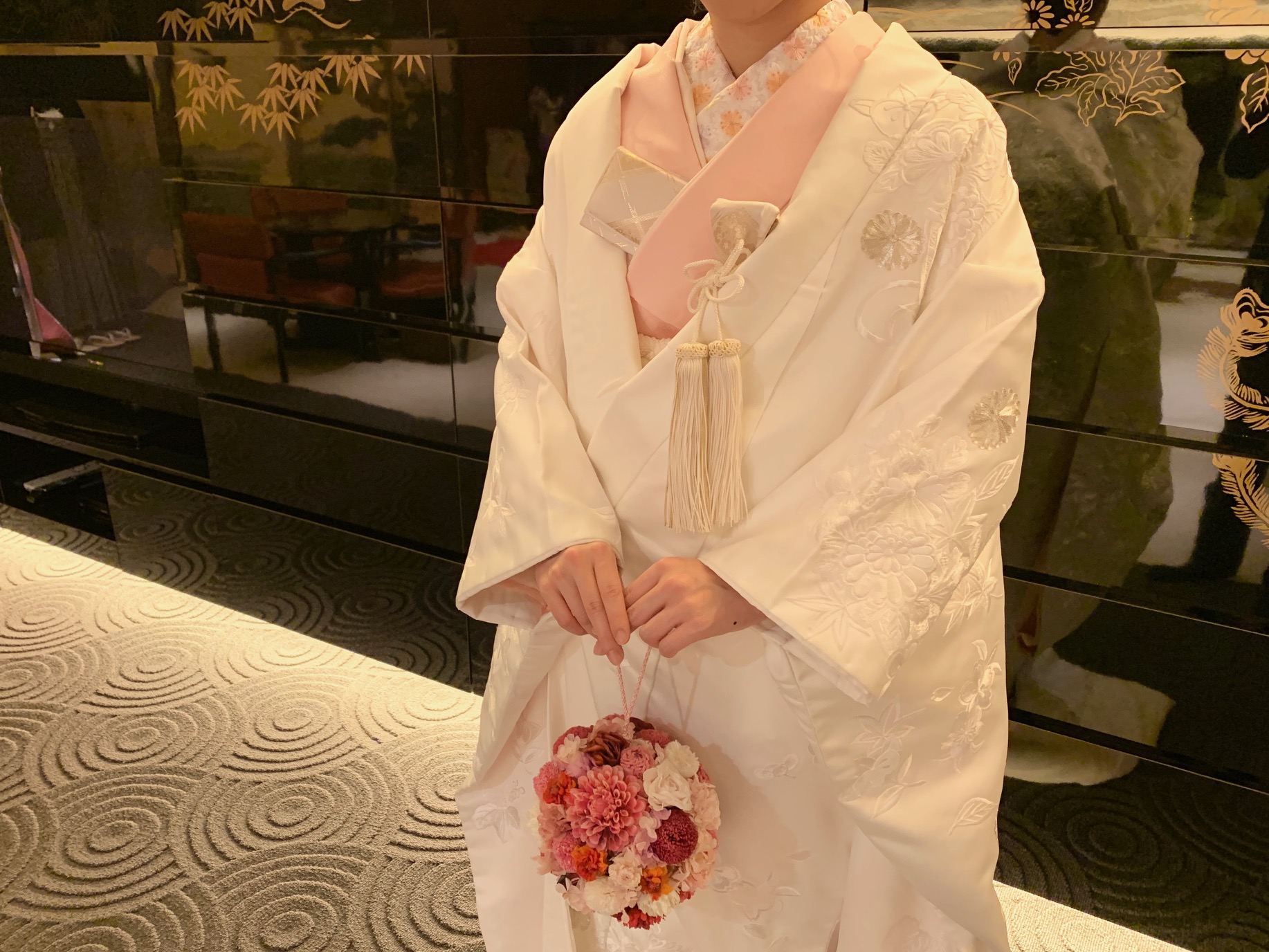 【こだわりさん向け】春の白無垢コーディネート 【京鐘 想い出結婚式】京都・東京の和婚プロデュースと高品質な和装レンタル